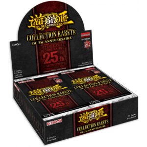 Boîte de 24 Boosters Yu-Gi-Oh! "Collection Rareté Du 25ème Anniversaire" Version Française